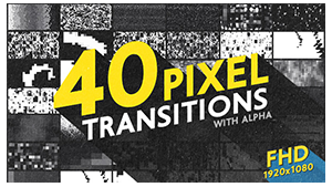 40 Pixel Transitions Pack