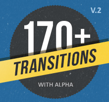 170 transitions Pack Alpha Matte